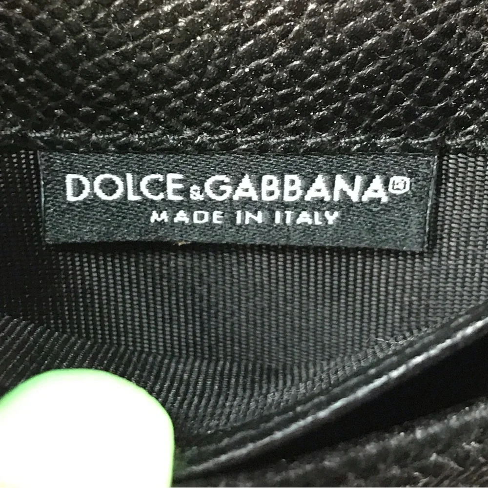 Dolce & Gabbana Leather Bifold Wallet 🖤